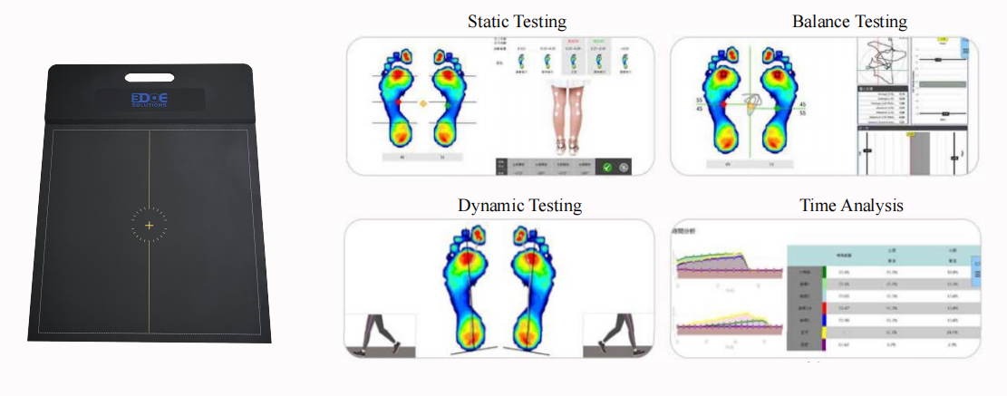 Plantar Pressure Distribution Testing System 