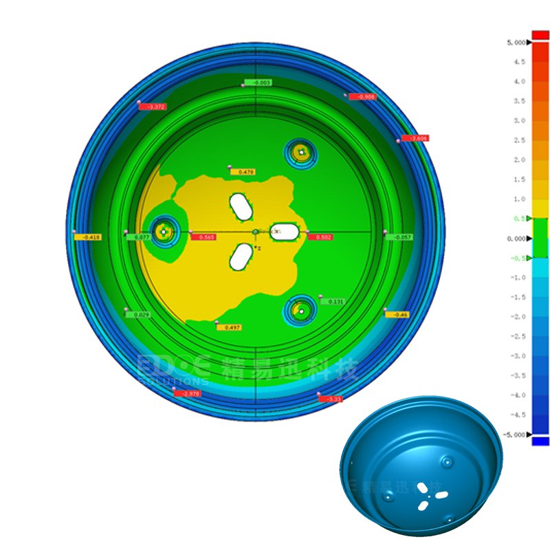 Hand-held laser 3D scanner for 3D inspection and reverse design of sheet metal stamping parts